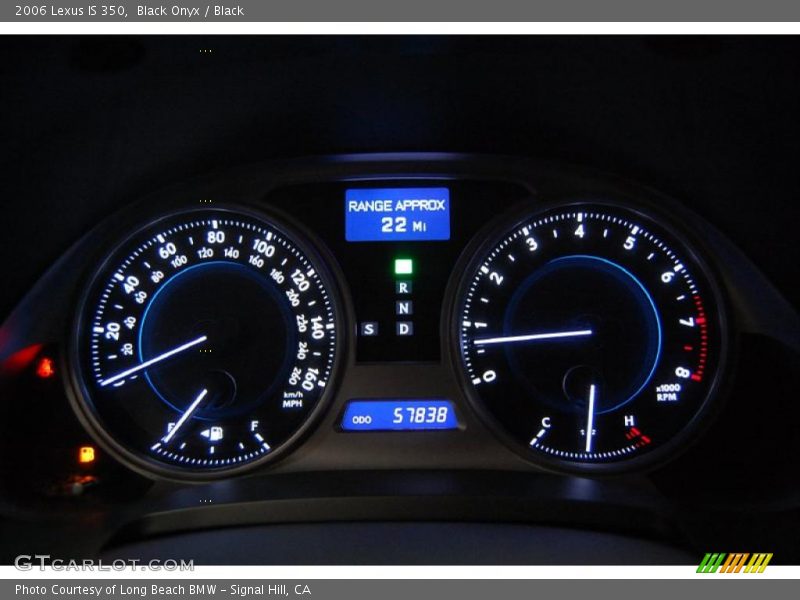 Black Onyx / Black 2006 Lexus IS 350