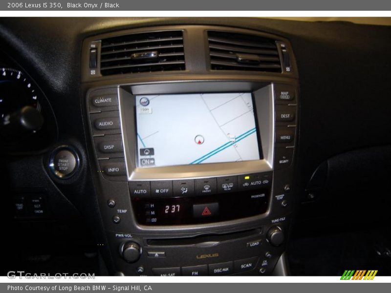 Black Onyx / Black 2006 Lexus IS 350