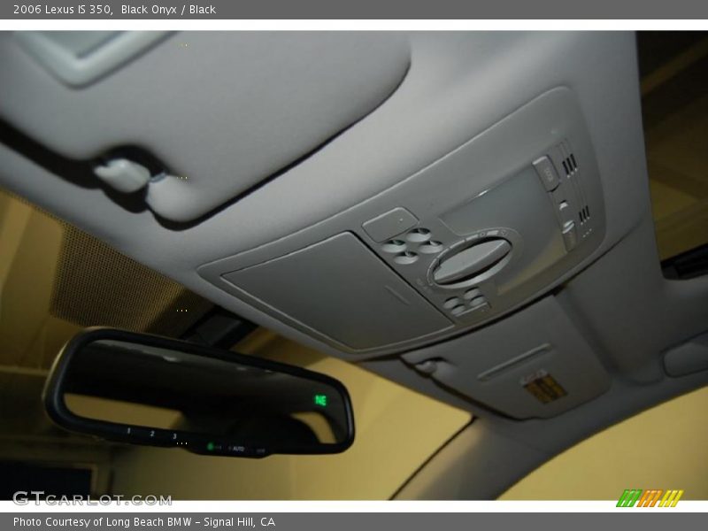 Black Onyx / Black 2006 Lexus IS 350