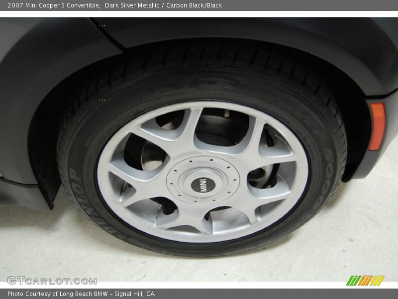 Dark Silver Metallic / Carbon Black/Black 2007 Mini Cooper S Convertible