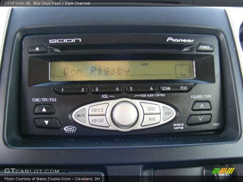 Blue Onyx Pearl / Dark Charcoal 2006 Scion xB