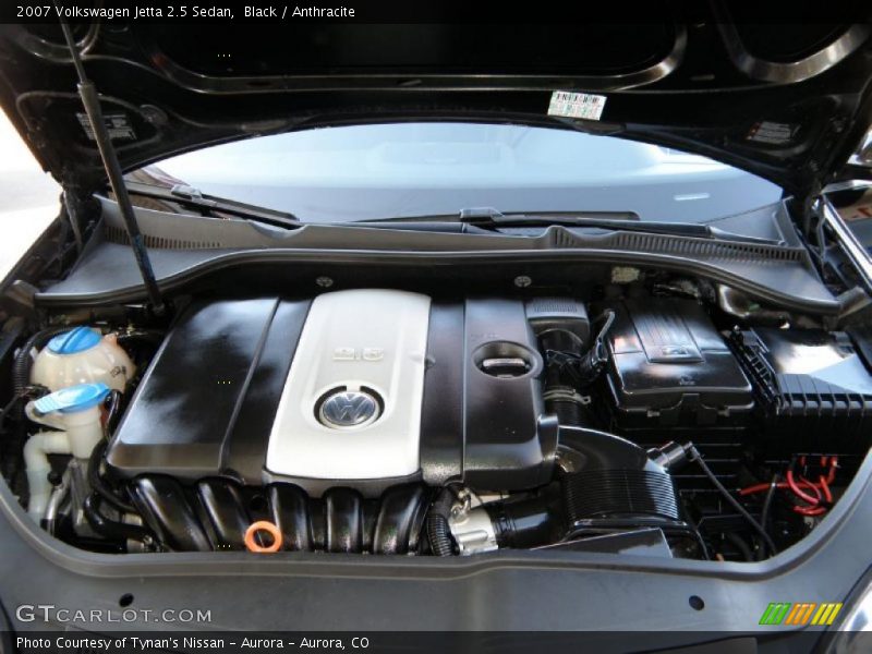 Black / Anthracite 2007 Volkswagen Jetta 2.5 Sedan