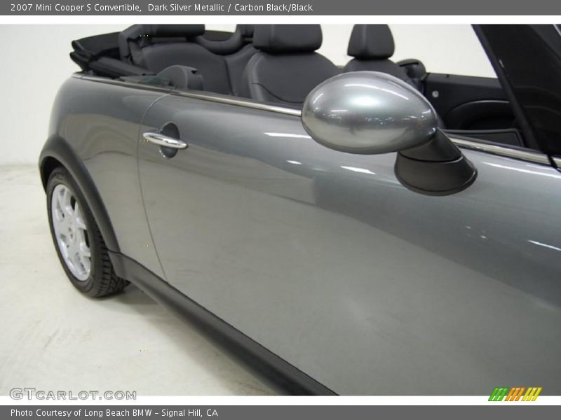 Dark Silver Metallic / Carbon Black/Black 2007 Mini Cooper S Convertible