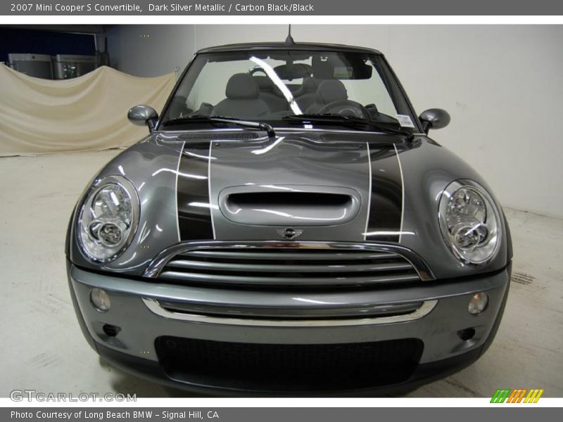 Dark Silver Metallic / Carbon Black/Black 2007 Mini Cooper S Convertible