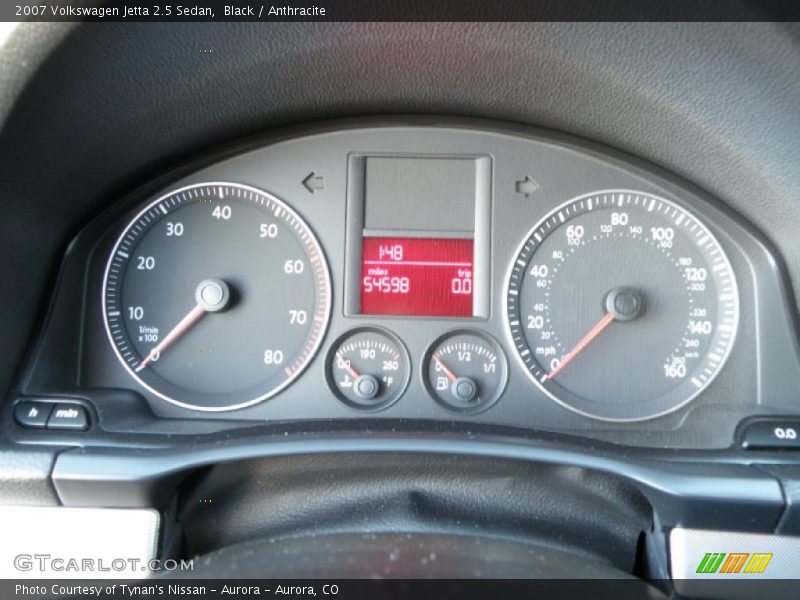 Black / Anthracite 2007 Volkswagen Jetta 2.5 Sedan