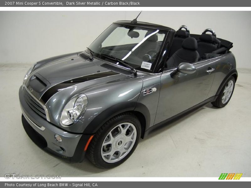 Dark Silver Metallic / Carbon Black/Black 2007 Mini Cooper S Convertible
