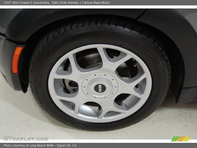 Dark Silver Metallic / Carbon Black/Black 2007 Mini Cooper S Convertible