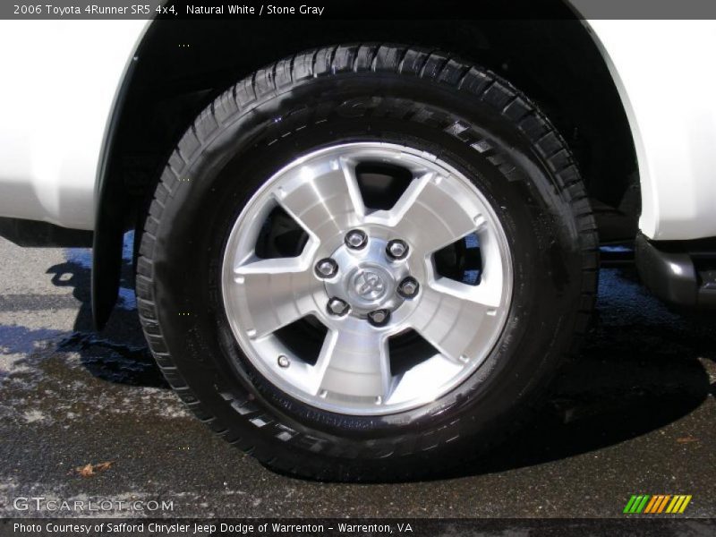 Natural White / Stone Gray 2006 Toyota 4Runner SR5 4x4
