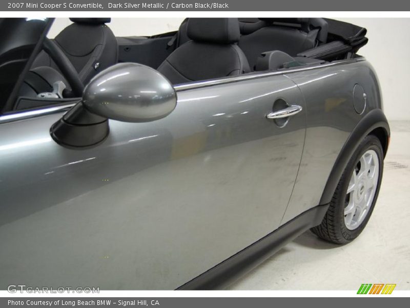 Dark Silver Metallic / Carbon Black/Black 2007 Mini Cooper S Convertible