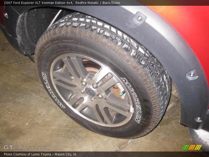 Redfire Metallic / Black/Stone 2007 Ford Explorer XLT Ironman Edition 4x4