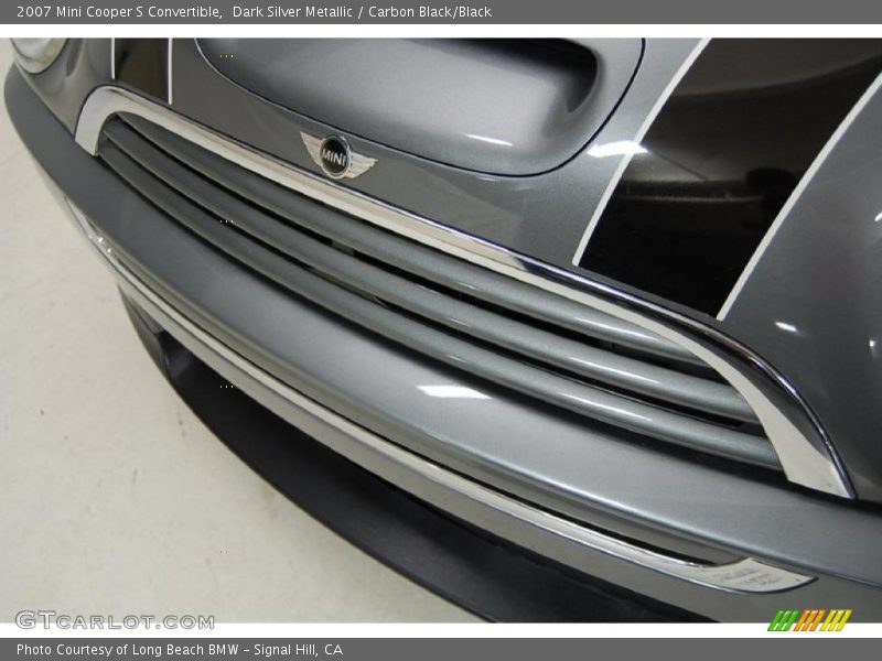 Dark Silver Metallic / Carbon Black/Black 2007 Mini Cooper S Convertible