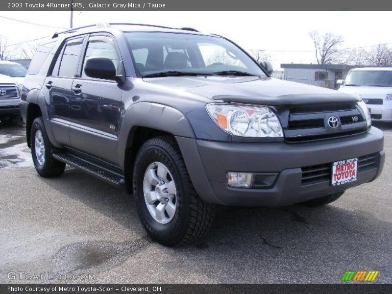 Galactic Gray Mica / Taupe 2003 Toyota 4Runner SR5