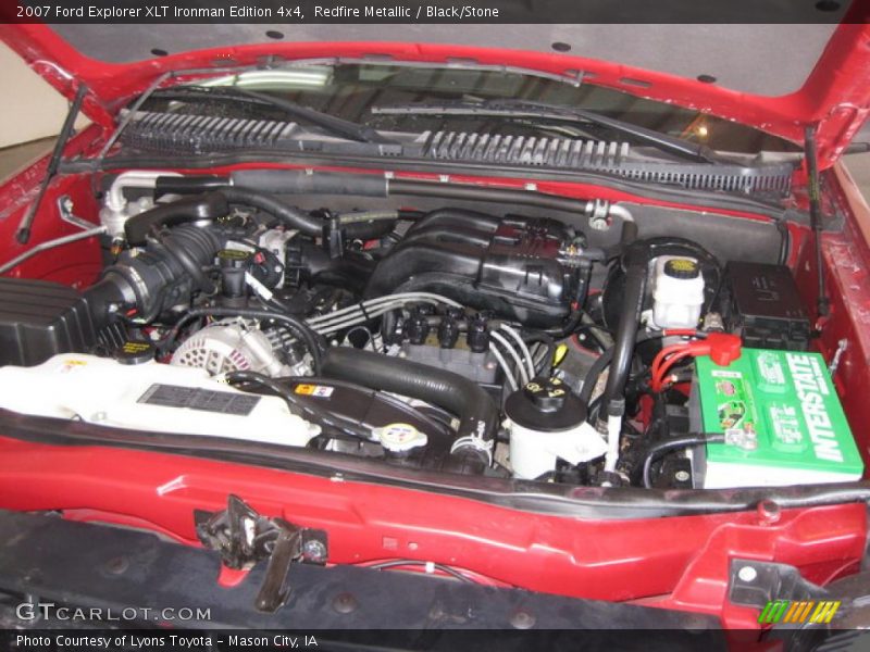 Redfire Metallic / Black/Stone 2007 Ford Explorer XLT Ironman Edition 4x4