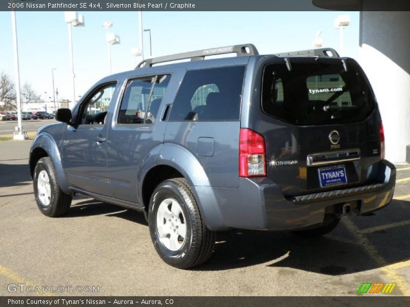 Silverton Blue Pearl / Graphite 2006 Nissan Pathfinder SE 4x4