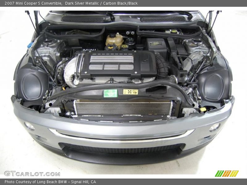 Dark Silver Metallic / Carbon Black/Black 2007 Mini Cooper S Convertible