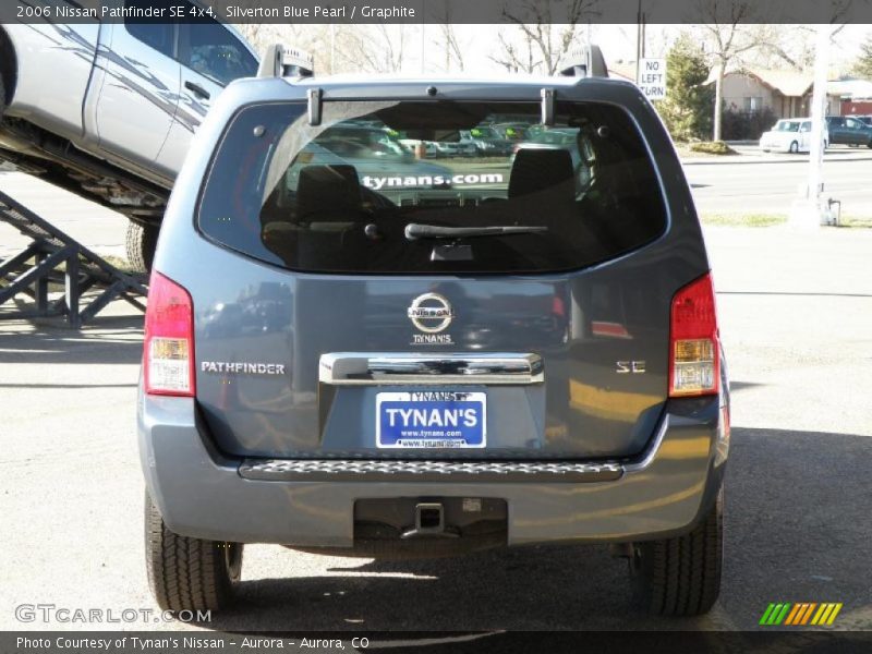 Silverton Blue Pearl / Graphite 2006 Nissan Pathfinder SE 4x4