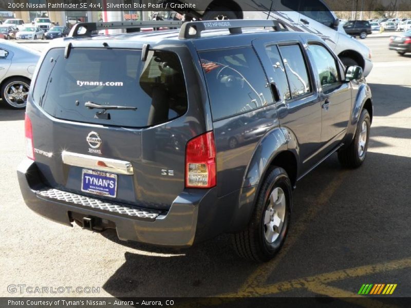 Silverton Blue Pearl / Graphite 2006 Nissan Pathfinder SE 4x4