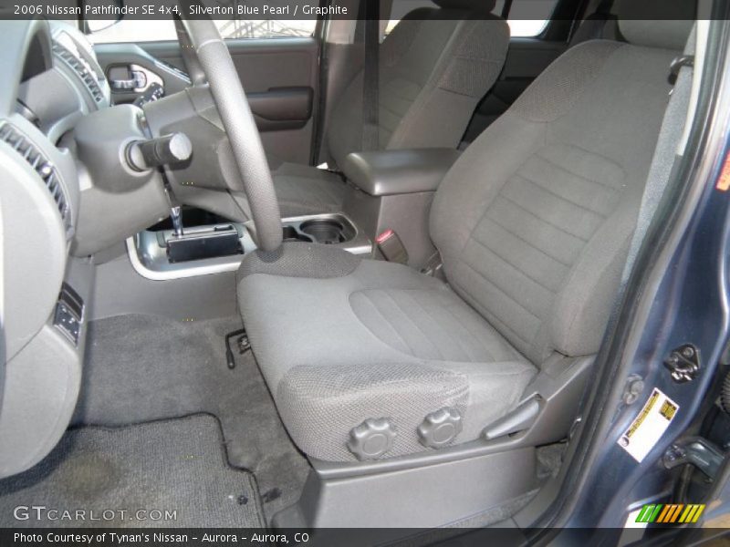 Silverton Blue Pearl / Graphite 2006 Nissan Pathfinder SE 4x4