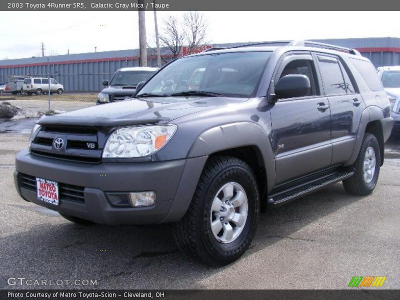 Galactic Gray Mica / Taupe 2003 Toyota 4Runner SR5