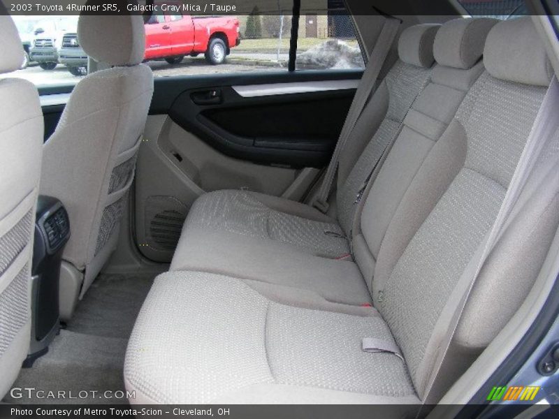Galactic Gray Mica / Taupe 2003 Toyota 4Runner SR5
