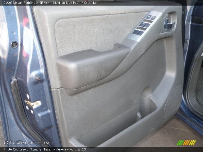 Silverton Blue Pearl / Graphite 2006 Nissan Pathfinder SE 4x4