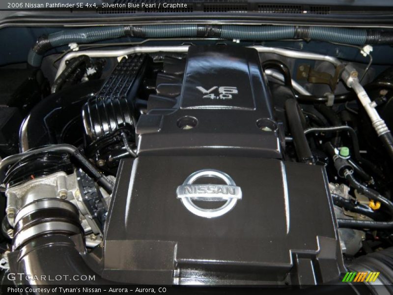 Silverton Blue Pearl / Graphite 2006 Nissan Pathfinder SE 4x4