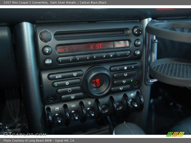 Dark Silver Metallic / Carbon Black/Black 2007 Mini Cooper S Convertible