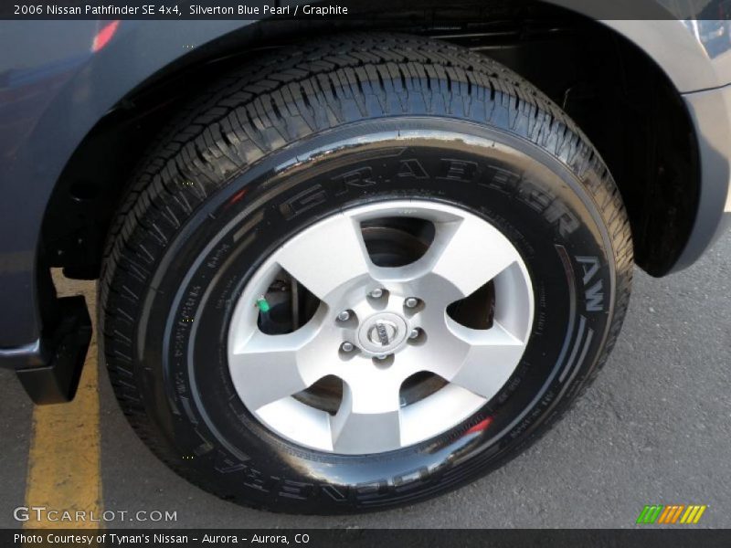 Silverton Blue Pearl / Graphite 2006 Nissan Pathfinder SE 4x4