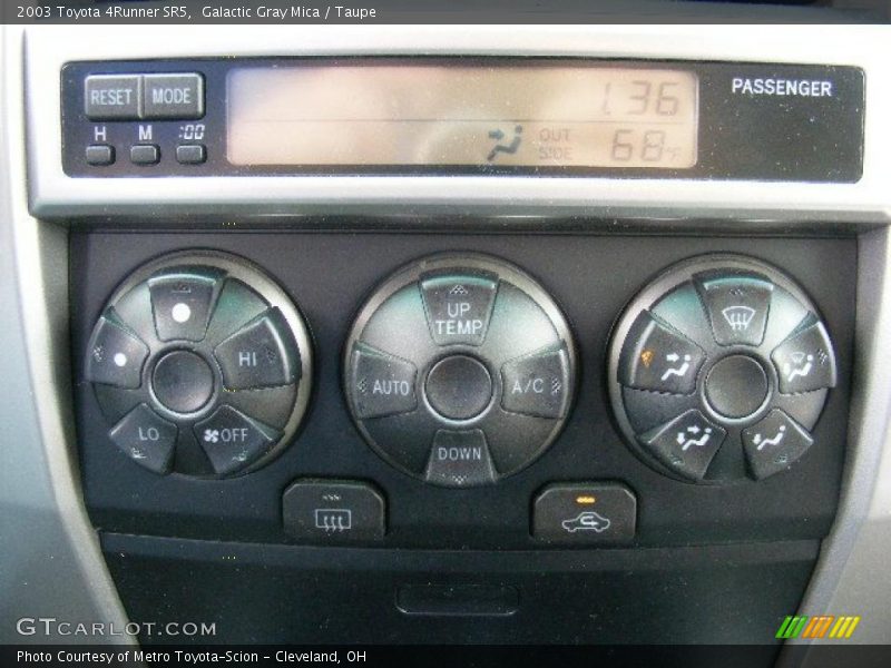 Galactic Gray Mica / Taupe 2003 Toyota 4Runner SR5