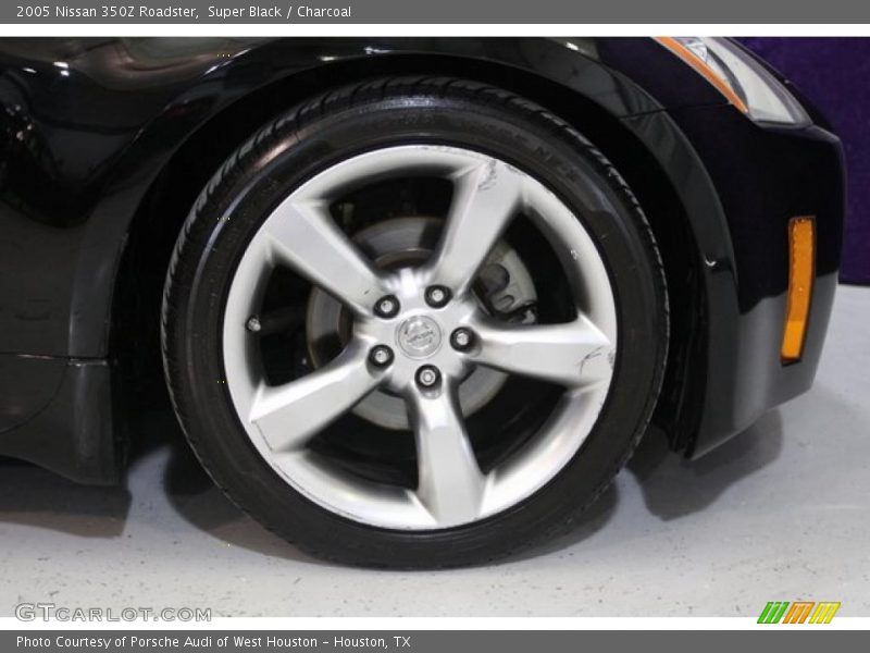 Super Black / Charcoal 2005 Nissan 350Z Roadster