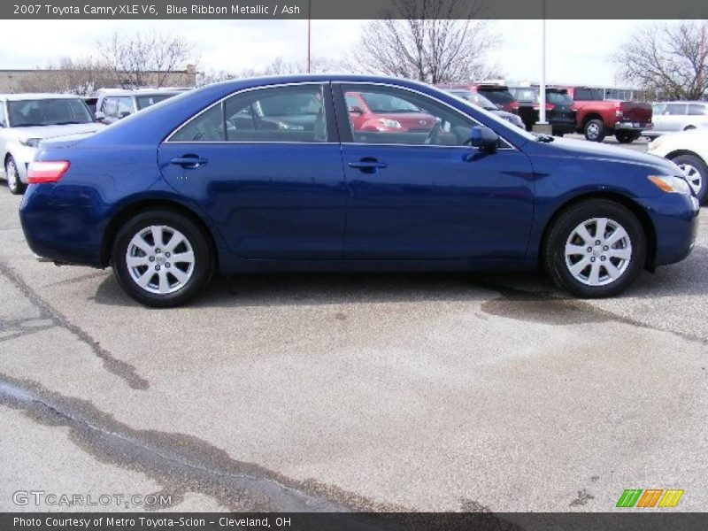 Blue Ribbon Metallic / Ash 2007 Toyota Camry XLE V6