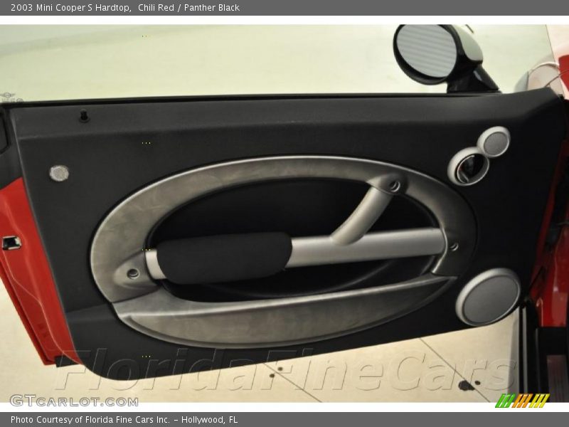 Chili Red / Panther Black 2003 Mini Cooper S Hardtop