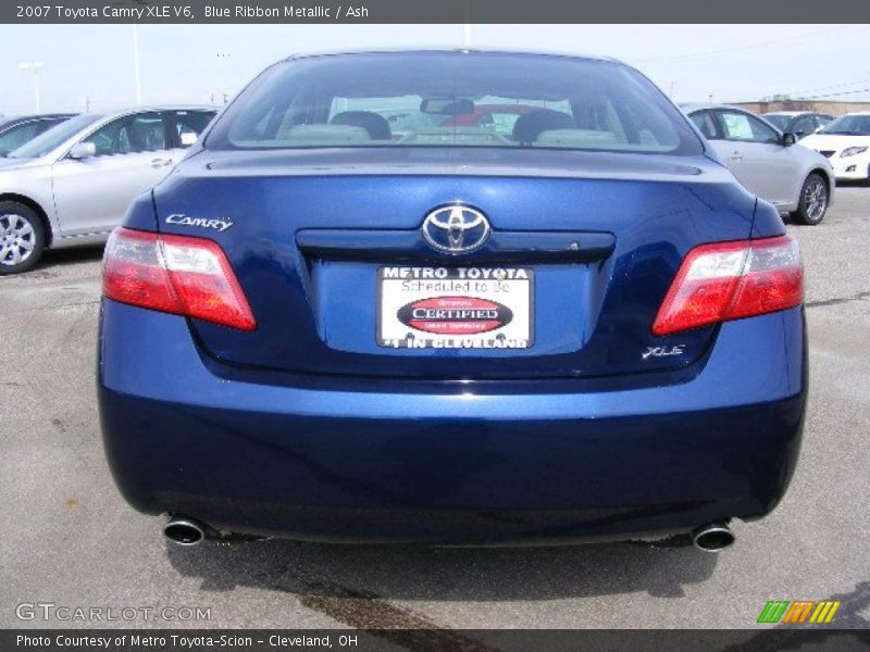 Blue Ribbon Metallic / Ash 2007 Toyota Camry XLE V6