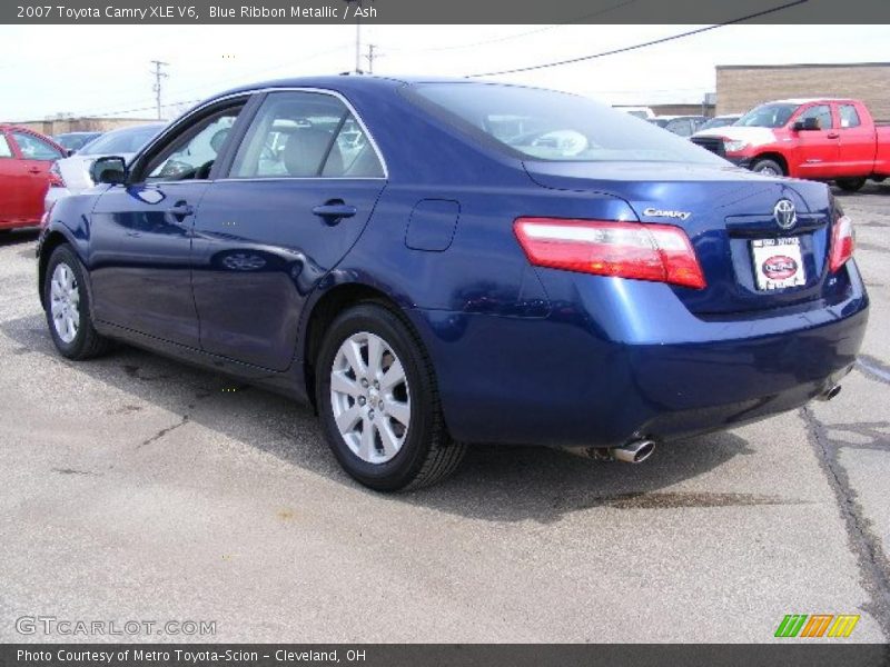 Blue Ribbon Metallic / Ash 2007 Toyota Camry XLE V6