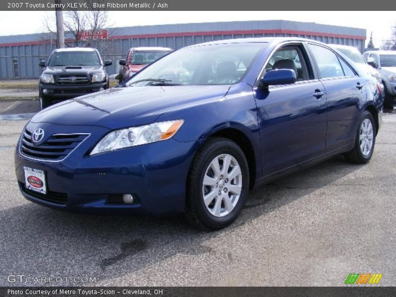 Blue Ribbon Metallic / Ash 2007 Toyota Camry XLE V6