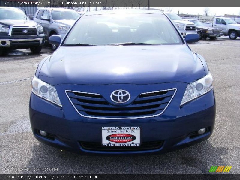 Blue Ribbon Metallic / Ash 2007 Toyota Camry XLE V6