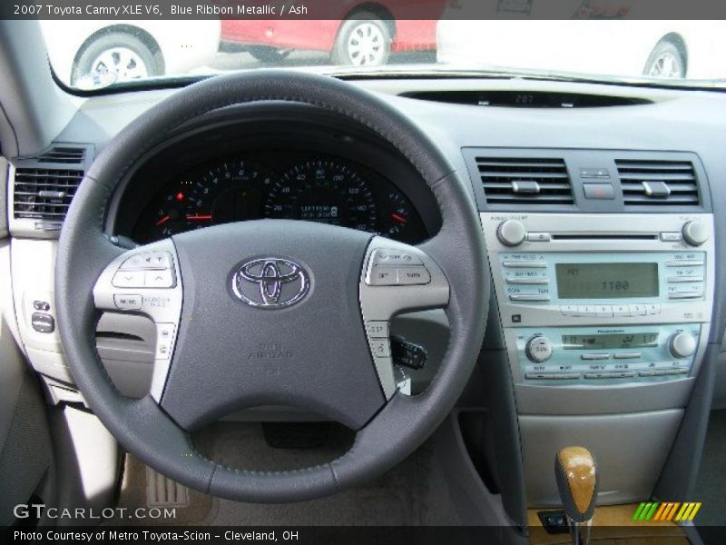 Blue Ribbon Metallic / Ash 2007 Toyota Camry XLE V6