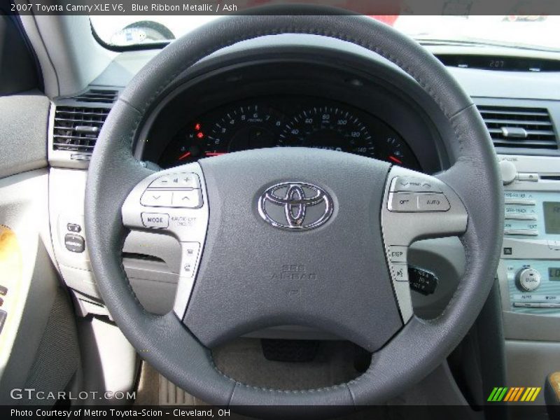 Blue Ribbon Metallic / Ash 2007 Toyota Camry XLE V6