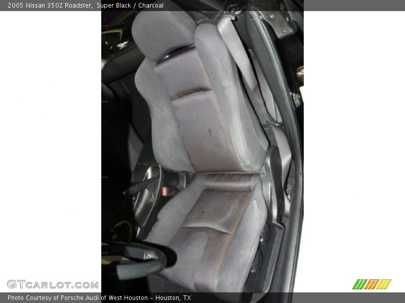 Super Black / Charcoal 2005 Nissan 350Z Roadster