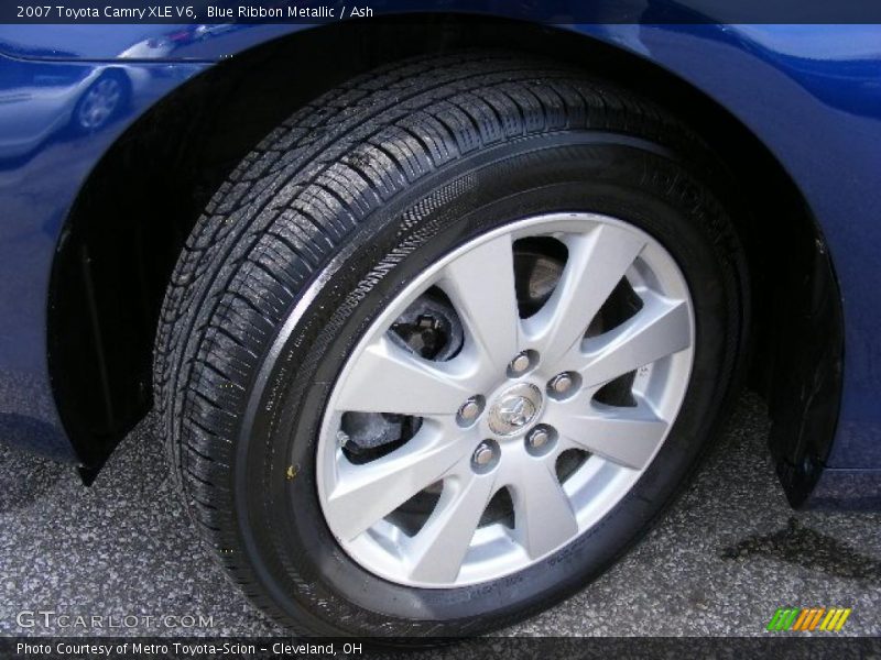 Blue Ribbon Metallic / Ash 2007 Toyota Camry XLE V6