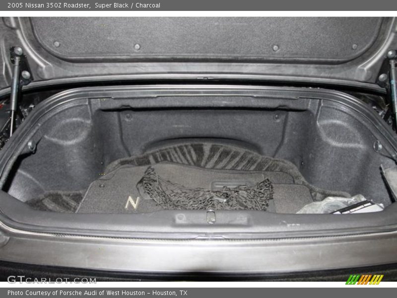 Super Black / Charcoal 2005 Nissan 350Z Roadster