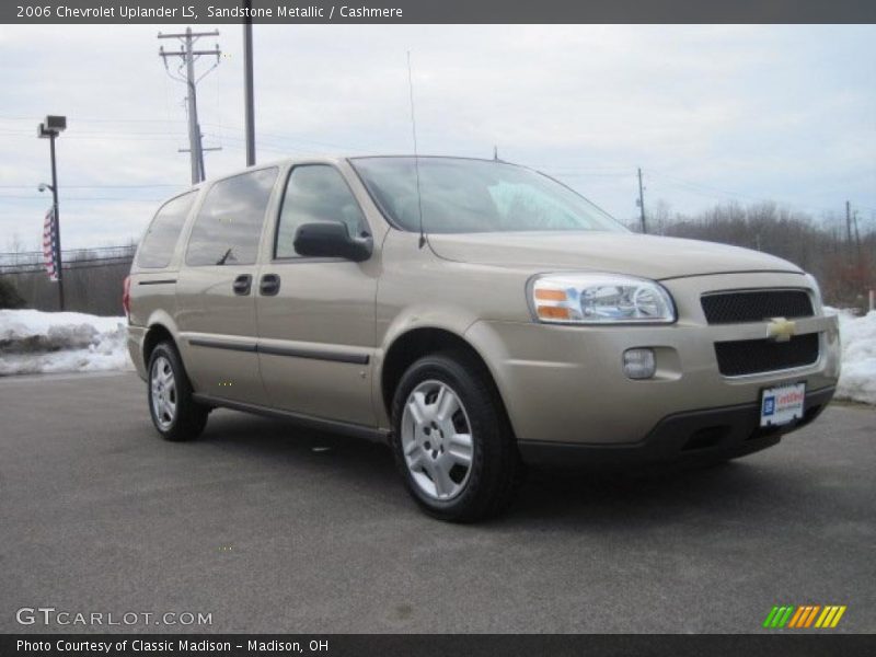 Sandstone Metallic / Cashmere 2006 Chevrolet Uplander LS