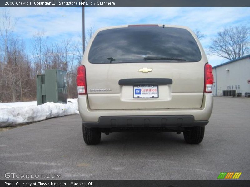 Sandstone Metallic / Cashmere 2006 Chevrolet Uplander LS
