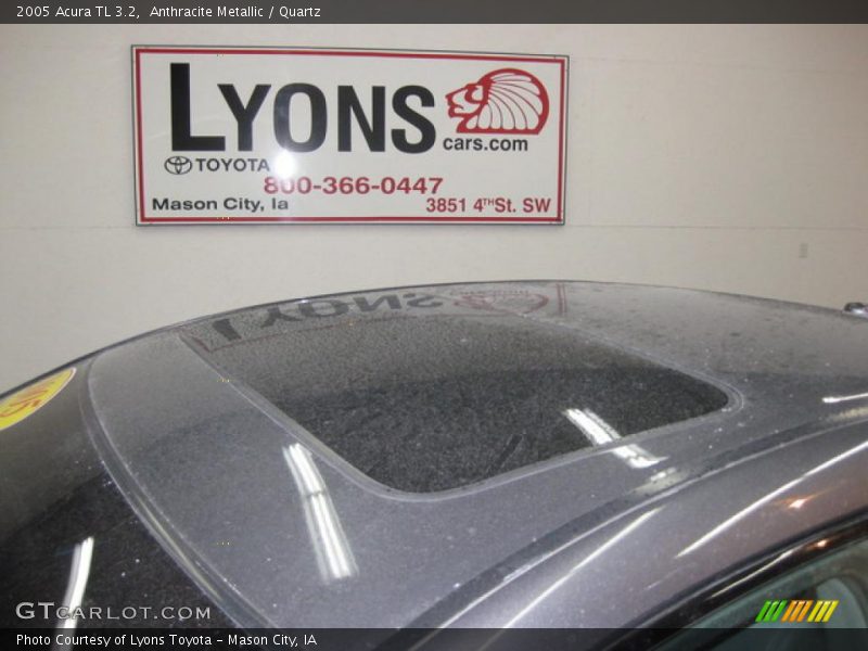 Anthracite Metallic / Quartz 2005 Acura TL 3.2