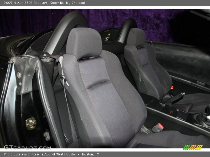 Super Black / Charcoal 2005 Nissan 350Z Roadster