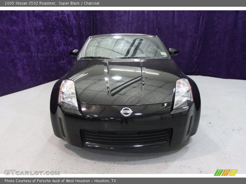 Super Black / Charcoal 2005 Nissan 350Z Roadster