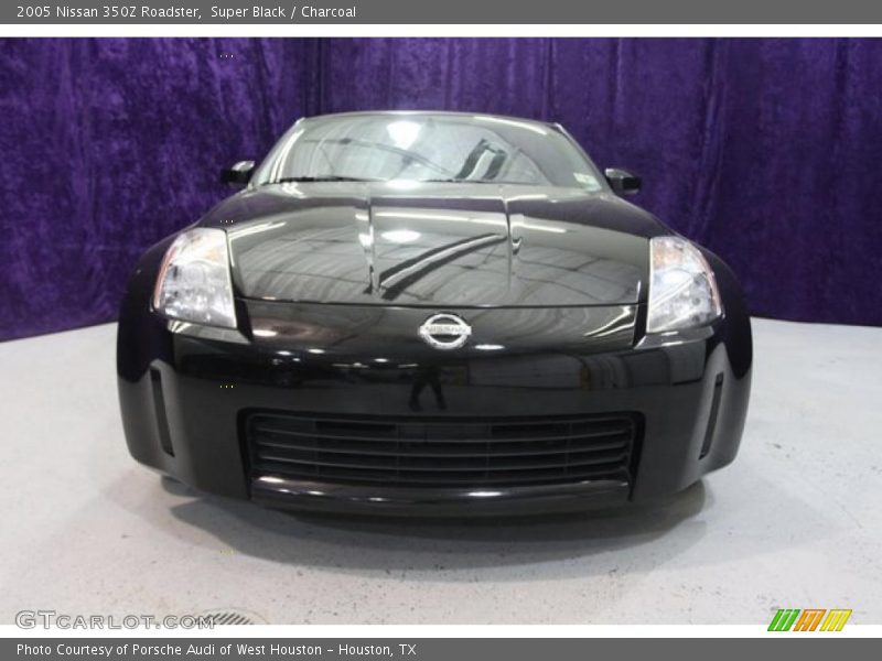 Super Black / Charcoal 2005 Nissan 350Z Roadster