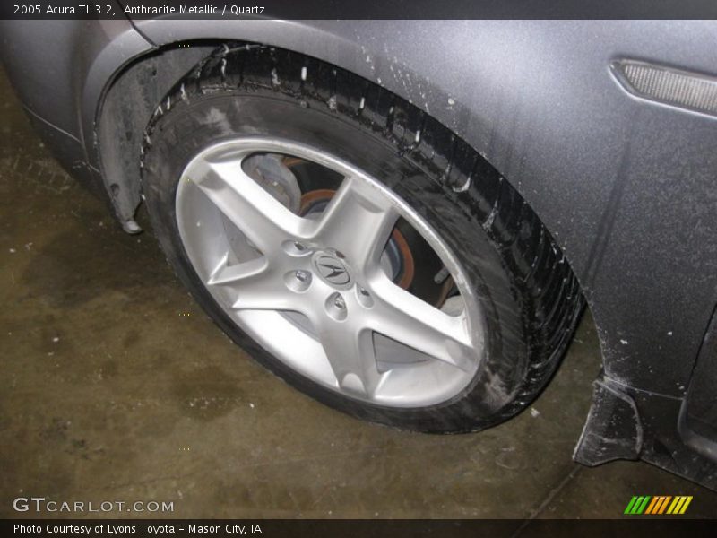 Anthracite Metallic / Quartz 2005 Acura TL 3.2