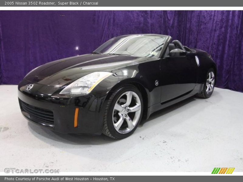 Super Black / Charcoal 2005 Nissan 350Z Roadster