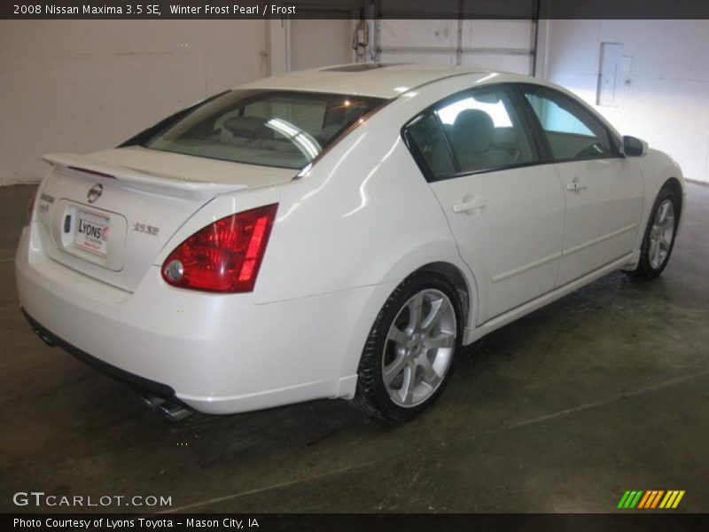Winter Frost Pearl / Frost 2008 Nissan Maxima 3.5 SE